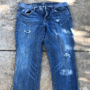 Anne Taylor Loft Boyfriend Jeans Sz 12